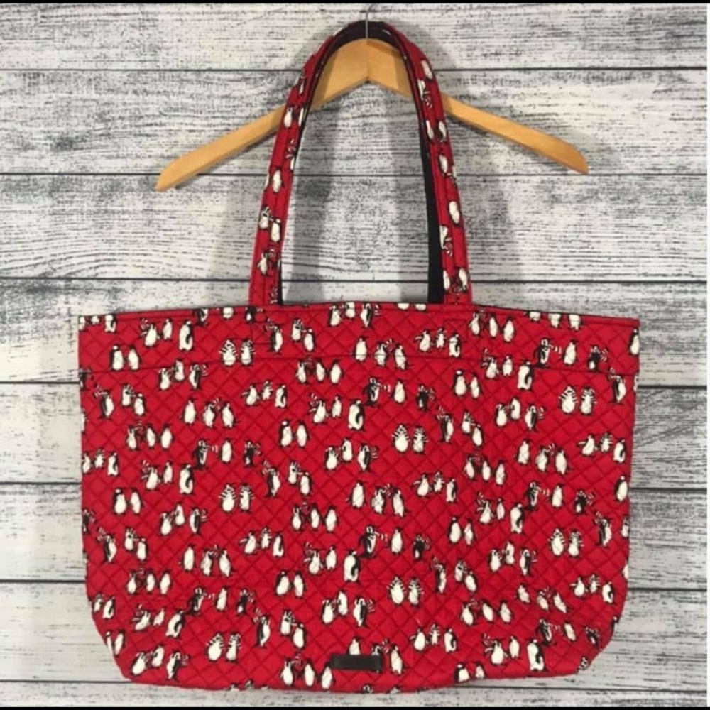 X-Large Vera Bradley Playful Penguin Tote